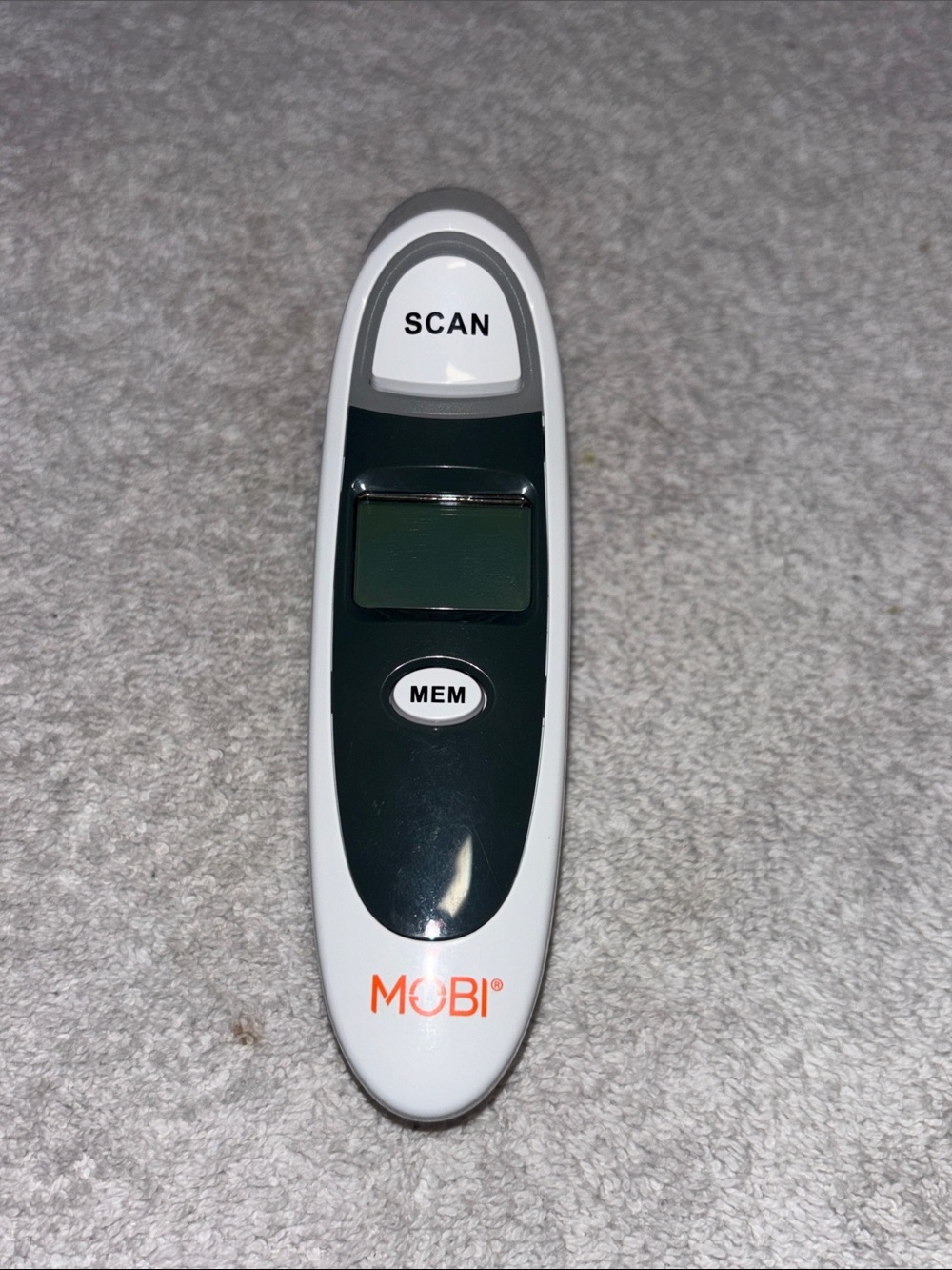 White & Black Infrared Kids Thermometer - Fast Scan Readings